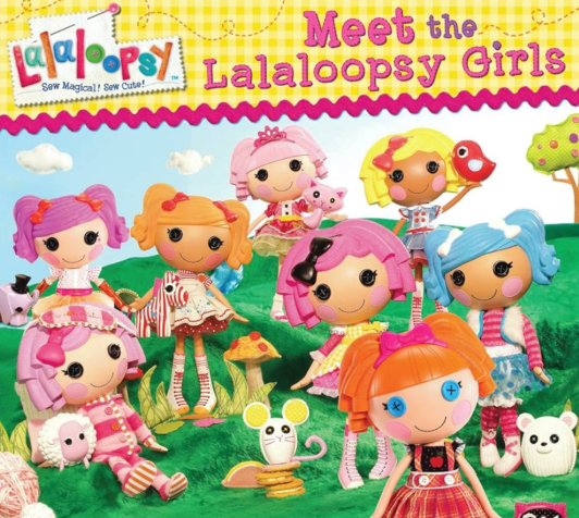 picture of multiple lalaloopsies together
